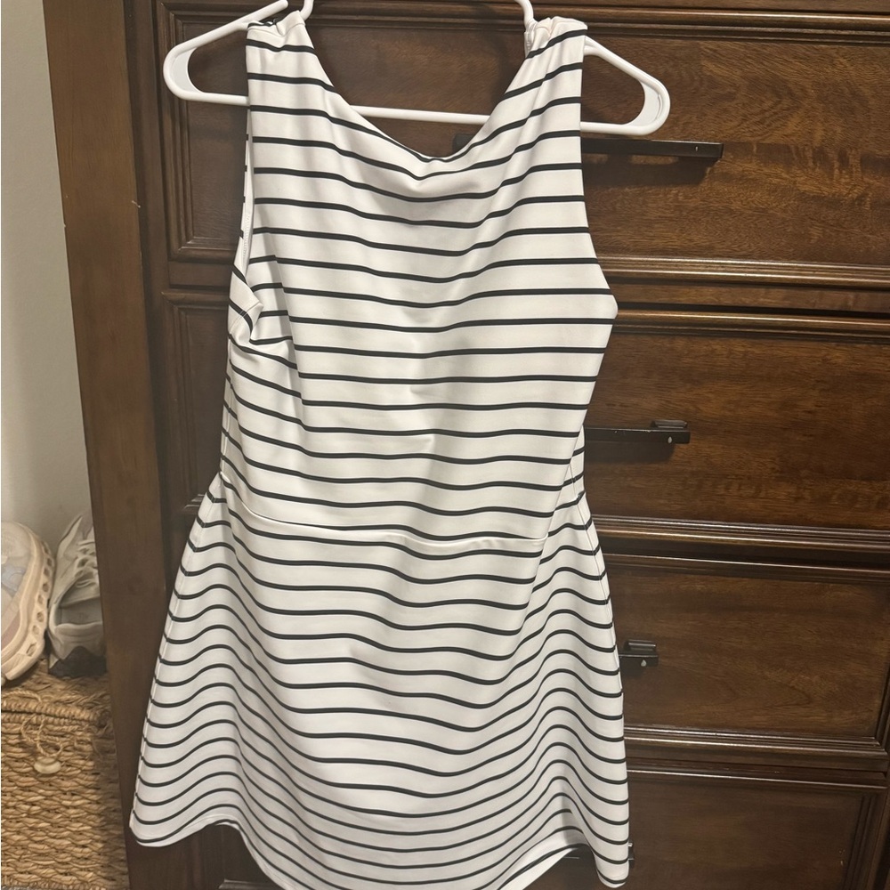 Abercrombie YPB Athletic Striped Dress